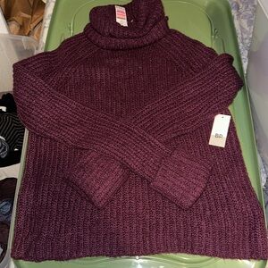 NWT bp knit turtleneck sweater